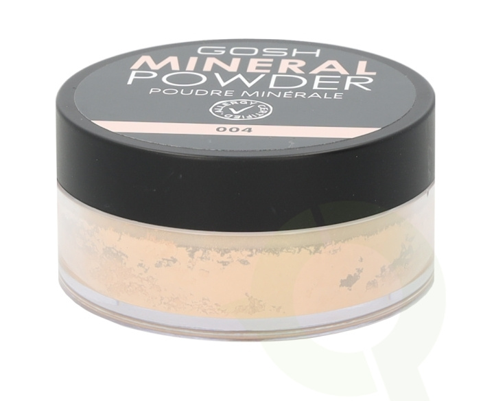 Gosh Mineral Powder 8 g 004 Natural in de groep BEAUTY & HEALTH / Makeup / Make-up gezicht / Poeder bij TP E-commerce Nordic AB (C51677)