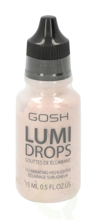 Gosh Lumi Drops Illuminating Highlighter 15 ml 002 Vanilla in de groep BEAUTY & HEALTH / Makeup / Make-up gezicht / Contour/Highlight bij TP E-commerce Nordic AB (C51689)