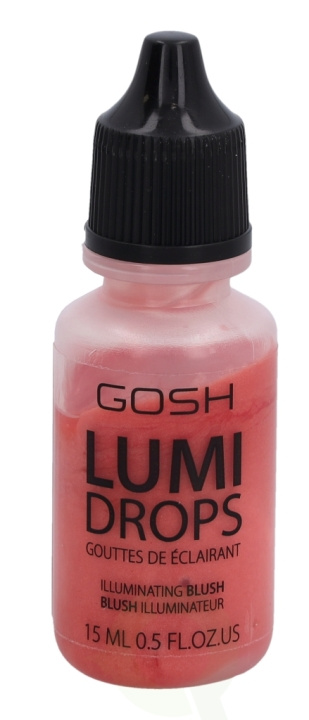 Gosh Lumi Drops Illuminating Highlighter 15 ml 010 Coral Blush in de groep BEAUTY & HEALTH / Makeup / Make-up gezicht / Contour/Highlight bij TP E-commerce Nordic AB (C51692)