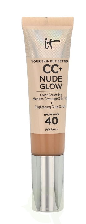 IT Cosmetics CC+ Nude Glow SPF40 32 ml Light Medium in de groep BEAUTY & HEALTH / Huidsverzorging / Gezicht / Dagcrème bij TP E-commerce Nordic AB (C51751)