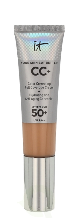 IT Cosmetics CC+ Color Corr. Full Coverage Cream SPF50 32 ml Neutral Medium in de groep BEAUTY & HEALTH / Huidsverzorging / Gezicht / Dagcrème bij TP E-commerce Nordic AB (C51756)