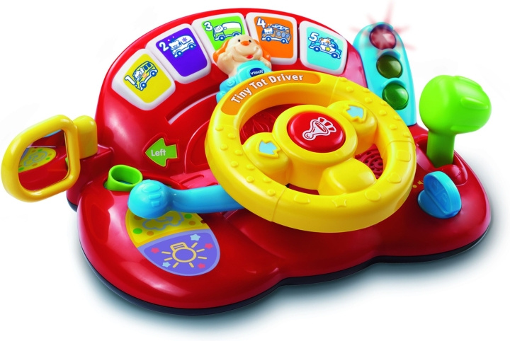 Vtech Baby Aktivitetsleksak Ratt, FI in de groep SPEELGOED, KINDER- & BABYPRODUCTEN / Babyspeelgoed / Activiteitenspeelgoed bij TP E-commerce Nordic AB (C51993)