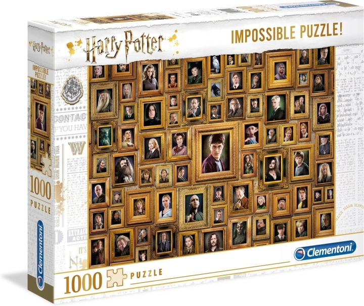 Clementoni Harry Potter Impossible Puzzle, 1000 bitar in de groep SPORT, VRIJE TIJD & HOBBY / Hobby / Puzzel bij TP E-commerce Nordic AB (C52000)