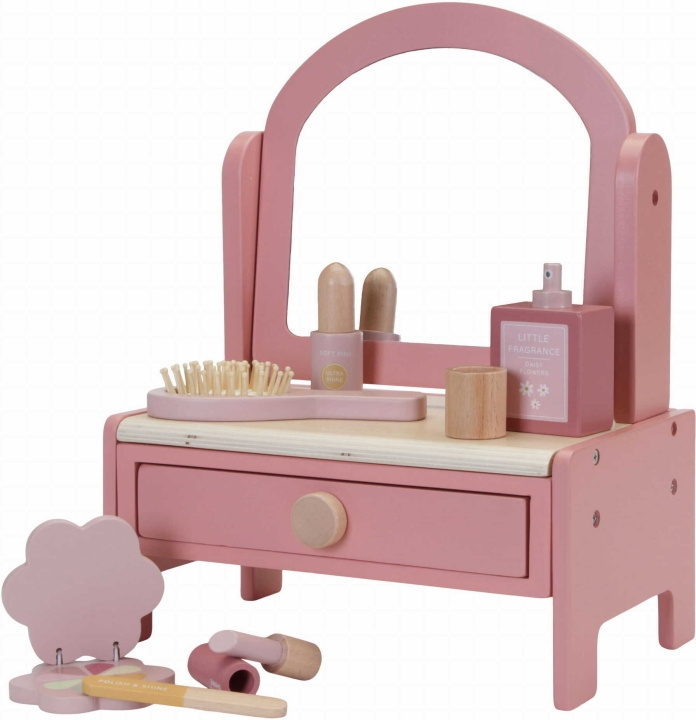 Little Dutch Sminkbord, rosa in de groep SPEELGOED, KINDER- & BABYPRODUCTEN / Speelgoed / Keukenspeelgoed bij TP E-commerce Nordic AB (C52071)