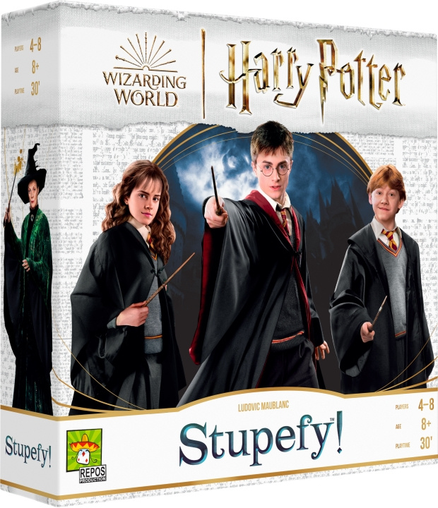 Wizarding World: Stupefy! Harry Potter in de groep SPEELGOED, KINDER- & BABYPRODUCTEN / Speelgoed / Bordspellen / Familiespellen bij TP E-commerce Nordic AB (C52082)