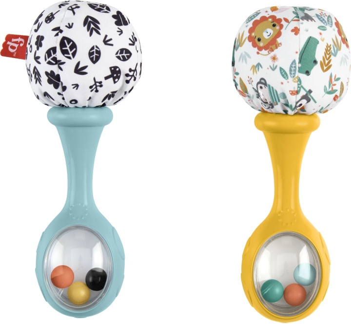 Fisher Price Shake & Rattle maracas in de groep SPEELGOED, KINDER- & BABYPRODUCTEN / Babyspeelgoed / Activiteitenspeelgoed bij TP E-commerce Nordic AB (C52086)