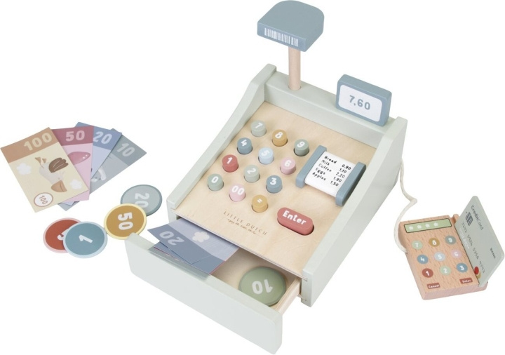 Little Dutch Kassaapparat in de groep SPEELGOED, KINDER- & BABYPRODUCTEN / Speelgoed / Klein huis en rollenspel bij TP E-commerce Nordic AB (C52093)