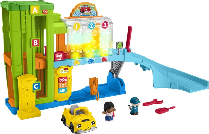 Fisher-Price Little People Bensinstation lekset in de groep SPEELGOED, KINDER- & BABYPRODUCTEN / Speelgoed / Speelset bij TP E-commerce Nordic AB (C52101)