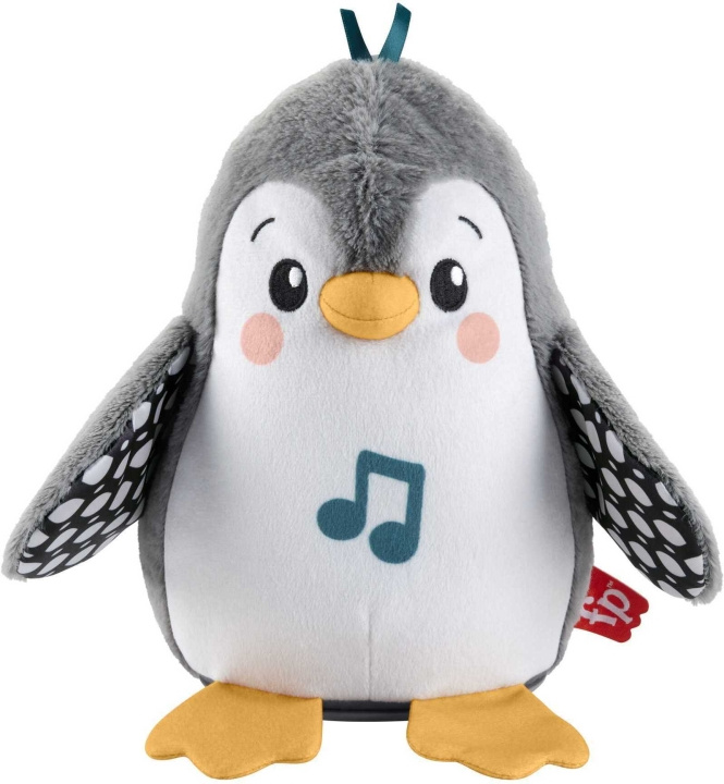 Fisher-Price Flap & Wobble Penguin musikalisk mjukleksak in de groep SPEELGOED, KINDER- & BABYPRODUCTEN / Babyspeelgoed / Knuffels bij TP E-commerce Nordic AB (C52103)