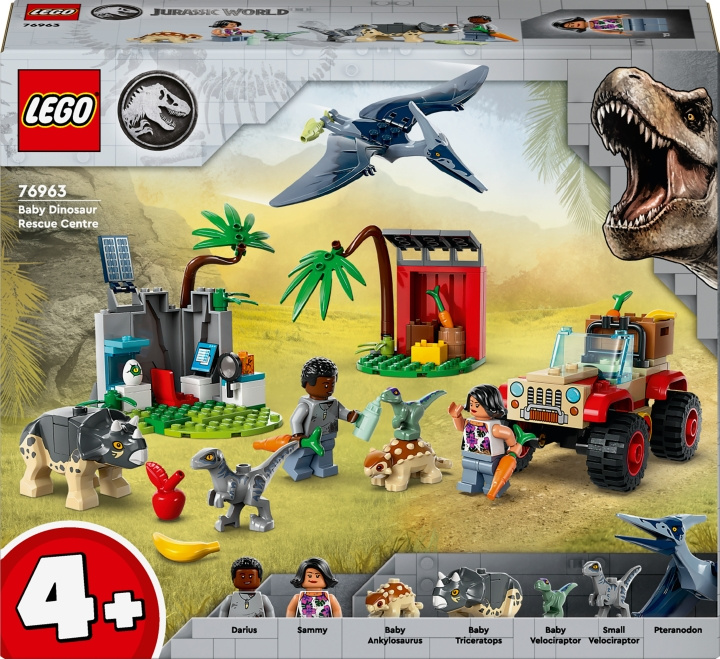 LEGO Jurassic World 76963 - Baby Dinosaur Rescue Center in de groep SPEELGOED, KINDER- & BABYPRODUCTEN / Speelgoed / Bouwspeelgoed / Lego bij TP E-commerce Nordic AB (C52131)