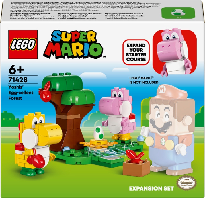 LEGO Super Mario 71428 - Yoshis\' Egg-cellent Forest Expansion Set in de groep SPEELGOED, KINDER- & BABYPRODUCTEN / Speelgoed / Bouwspeelgoed / Lego bij TP E-commerce Nordic AB (C52132)