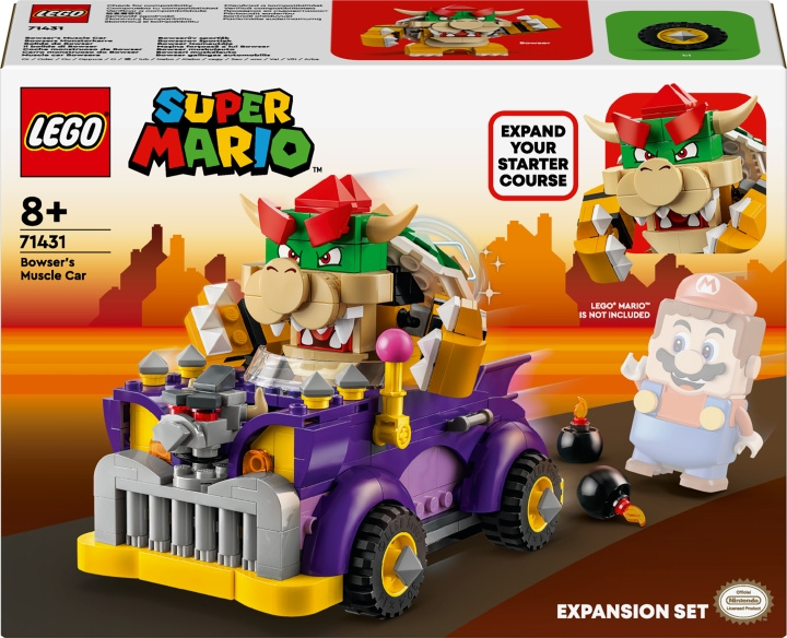 LEGO Super Mario 71431 - Bowser\'s Muscle Car Expansion Set in de groep SPEELGOED, KINDER- & BABYPRODUCTEN / Speelgoed / Bouwspeelgoed / Lego bij TP E-commerce Nordic AB (C52134)