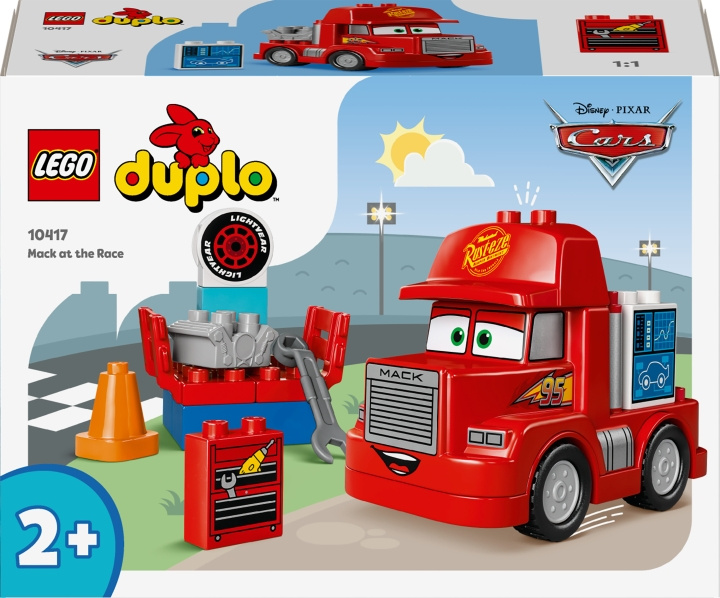 LEGO DUPLO Disney 10417 - Mack at the Race in de groep SPEELGOED, KINDER- & BABYPRODUCTEN / Speelgoed / Bouwspeelgoed / Lego bij TP E-commerce Nordic AB (C52138)