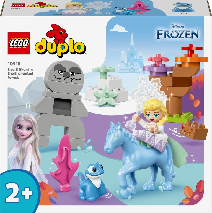 LEGO DUPLO Disney 10418 - Elsa & Bruni in the Enchanted Forest in de groep SPEELGOED, KINDER- & BABYPRODUCTEN / Speelgoed / Bouwspeelgoed / Lego bij TP E-commerce Nordic AB (C52139)