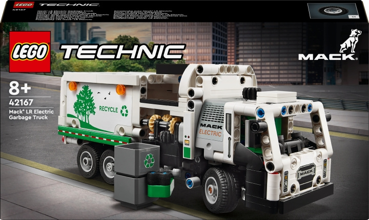 LEGO Technic 42167 - Mack® LR Electric Garbage Truck in de groep SPEELGOED, KINDER- & BABYPRODUCTEN / Speelgoed / Bouwspeelgoed / Lego bij TP E-commerce Nordic AB (C52154)