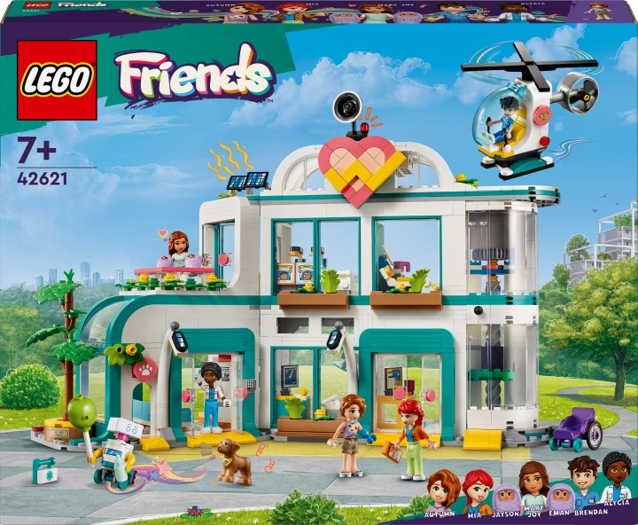 LEGO Friends 42621 - Heartlake City Hospital in de groep SPEELGOED, KINDER- & BABYPRODUCTEN / Speelgoed / Bouwspeelgoed / Lego bij TP E-commerce Nordic AB (C52180)