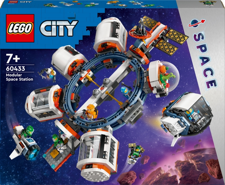 LEGO City Space 60433 - Modular Space Station in de groep SPEELGOED, KINDER- & BABYPRODUCTEN / Speelgoed / Bouwspeelgoed / Lego bij TP E-commerce Nordic AB (C52186)