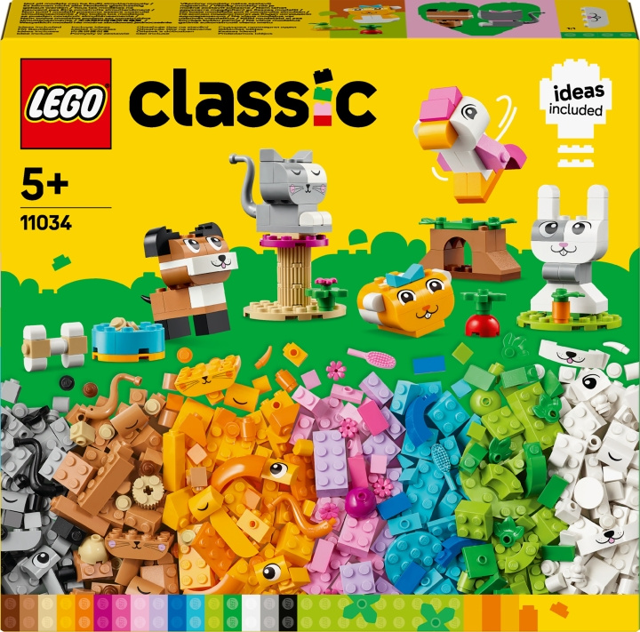 LEGO Classic 11034 - Creative Pets in de groep SPEELGOED, KINDER- & BABYPRODUCTEN / Speelgoed / Bouwspeelgoed / Lego bij TP E-commerce Nordic AB (C52188)