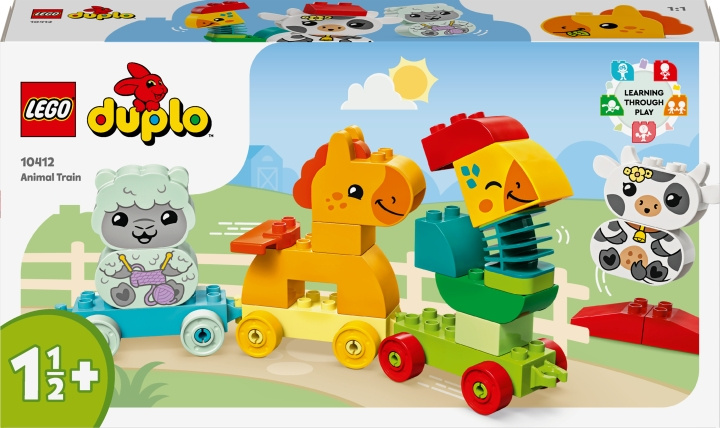 LEGO DUPLO My First 10412 - Animal Train in de groep SPEELGOED, KINDER- & BABYPRODUCTEN / Speelgoed / Bouwspeelgoed / Lego bij TP E-commerce Nordic AB (C52195)