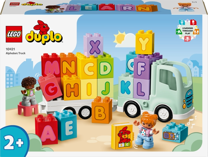 LEGO DUPLO Town 10421 - Alphabet Truck in de groep SPEELGOED, KINDER- & BABYPRODUCTEN / Speelgoed / Bouwspeelgoed / Lego bij TP E-commerce Nordic AB (C52199)