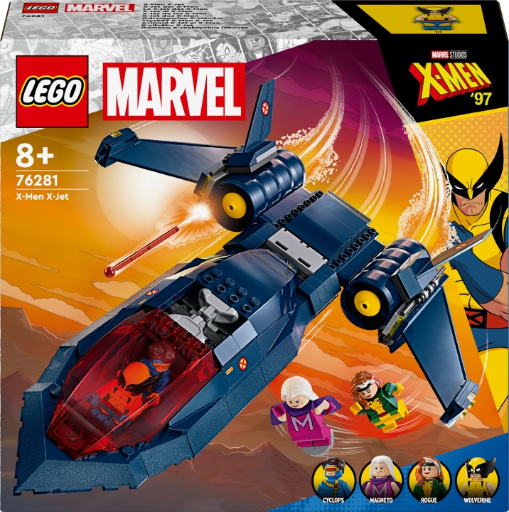 LEGO Super Heroes Marvel 76281 - X-Men: X-Jet in de groep SPEELGOED, KINDER- & BABYPRODUCTEN / Speelgoed / Bouwspeelgoed / Lego bij TP E-commerce Nordic AB (C52207)