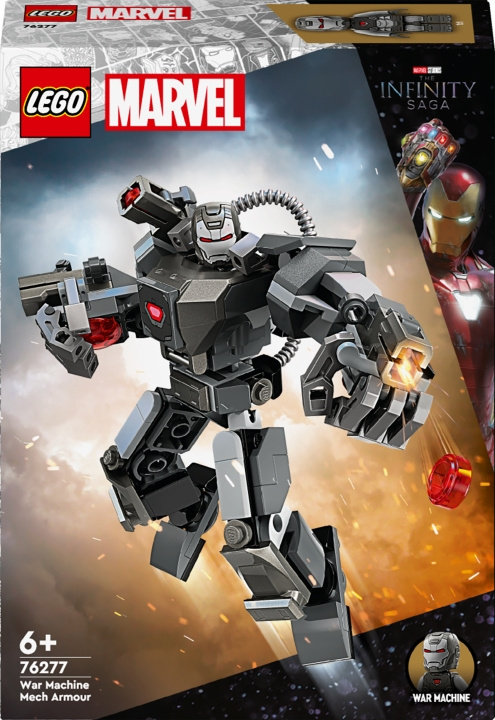LEGO Super Heroes Marvel 76277 - War Machine Mech Armor in de groep SPEELGOED, KINDER- & BABYPRODUCTEN / Speelgoed / Bouwspeelgoed / Lego bij TP E-commerce Nordic AB (C52208)