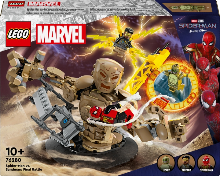 LEGO Super Heroes Marvel 76280 - Spider-Man vs. Sandman: Final Battle in de groep SPEELGOED, KINDER- & BABYPRODUCTEN / Speelgoed / Bouwspeelgoed / Lego bij TP E-commerce Nordic AB (C52210)