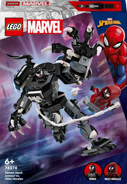 LEGO Super Heroes Marvel 76276 - Venom Mech Armor vs. Miles Morales in de groep SPEELGOED, KINDER- & BABYPRODUCTEN / Speelgoed / Bouwspeelgoed / Lego bij TP E-commerce Nordic AB (C52213)