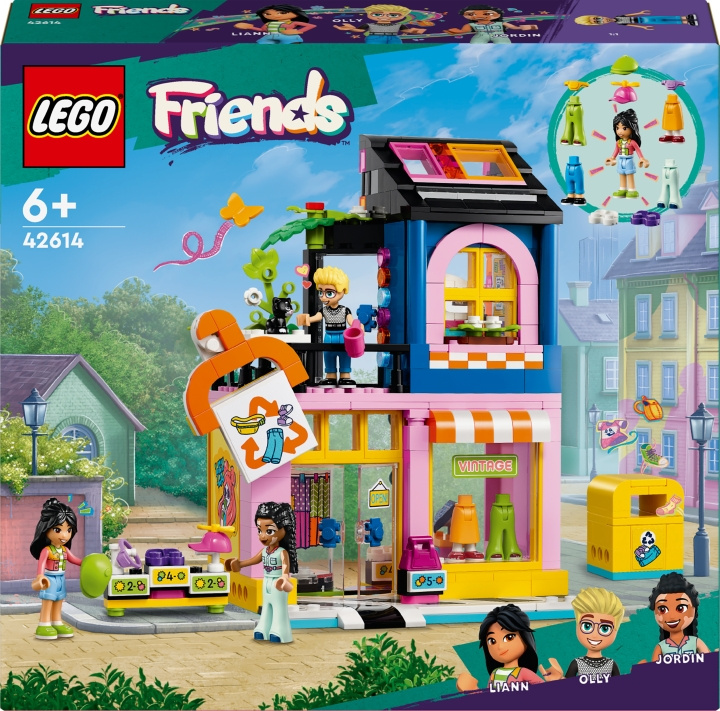LEGO Friends 42614 - Vintage Fashion Store in de groep SPEELGOED, KINDER- & BABYPRODUCTEN / Speelgoed / Bouwspeelgoed / Lego bij TP E-commerce Nordic AB (C52242)