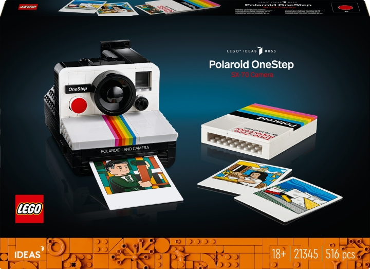LEGO Ideas 21345 - Polaroid OneStep SX-70 Camera in de groep SPEELGOED, KINDER- & BABYPRODUCTEN / Speelgoed / Bouwspeelgoed / Lego bij TP E-commerce Nordic AB (C52246)