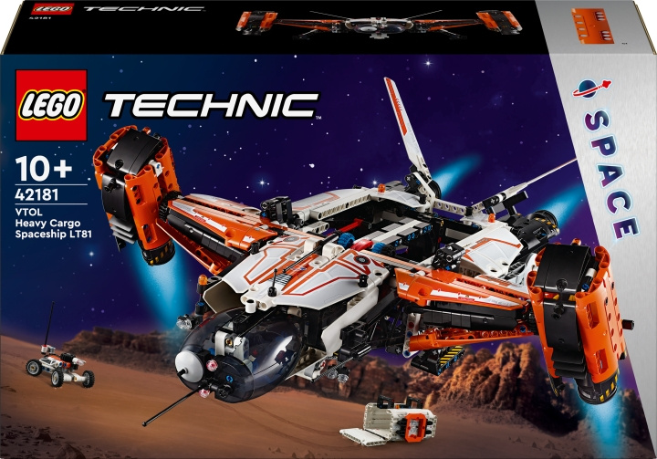 LEGO Technic 42181 - VTOL Heavy Cargo Spaceship LT81 in de groep SPEELGOED, KINDER- & BABYPRODUCTEN / Speelgoed / Bouwspeelgoed / Lego bij TP E-commerce Nordic AB (C52249)