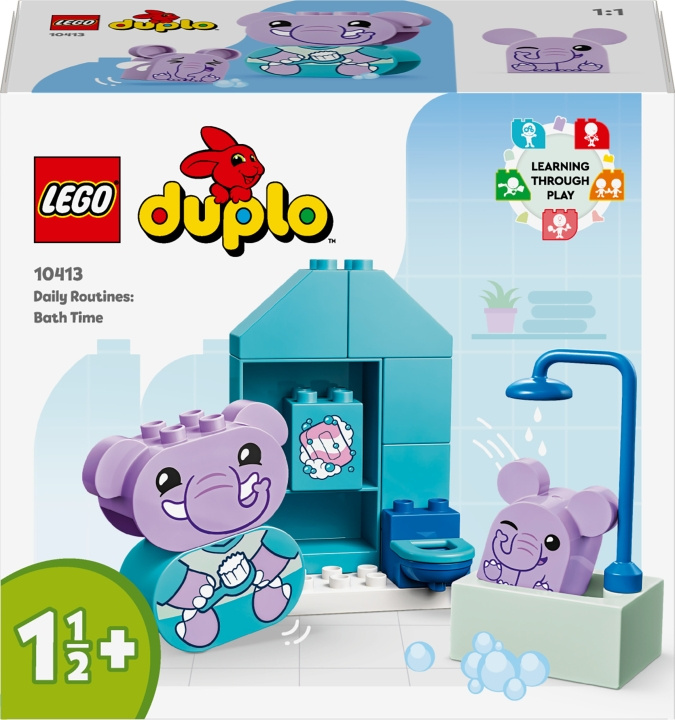 LEGO DUPLO My First 10413 - Daily Routines: Bath Time in de groep SPEELGOED, KINDER- & BABYPRODUCTEN / Speelgoed / Bouwspeelgoed / Lego bij TP E-commerce Nordic AB (C52254)