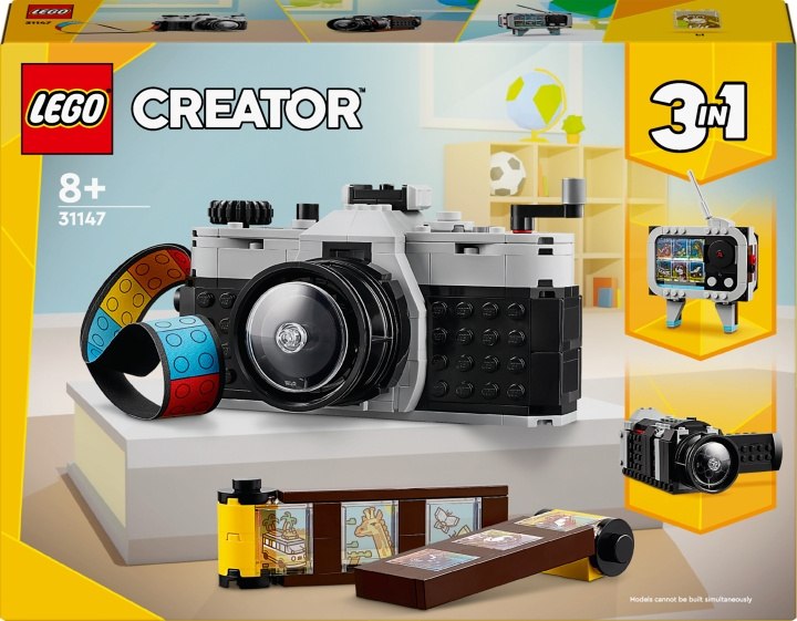 LEGO Creator 31147 - Retro Camera in de groep SPEELGOED, KINDER- & BABYPRODUCTEN / Speelgoed / Bouwspeelgoed / Lego bij TP E-commerce Nordic AB (C52255)