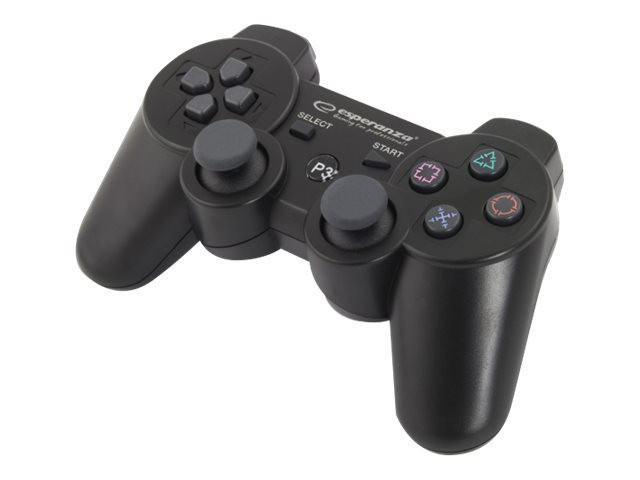 Esperanza MARINE Gamepad Sony PlayStation 3 Svart in de groep HOME ELECTRONICS / Spelconsoles en accessoires / Sony PlayStation 3 bij TP E-commerce Nordic AB (C52353)