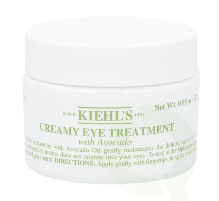 Kiehls Kiehl\'s Creamy Eye Treatment With Avocado 28 ml in de groep BEAUTY & HEALTH / Huidsverzorging / Gezicht / Ogen bij TP E-commerce Nordic AB (C52440)