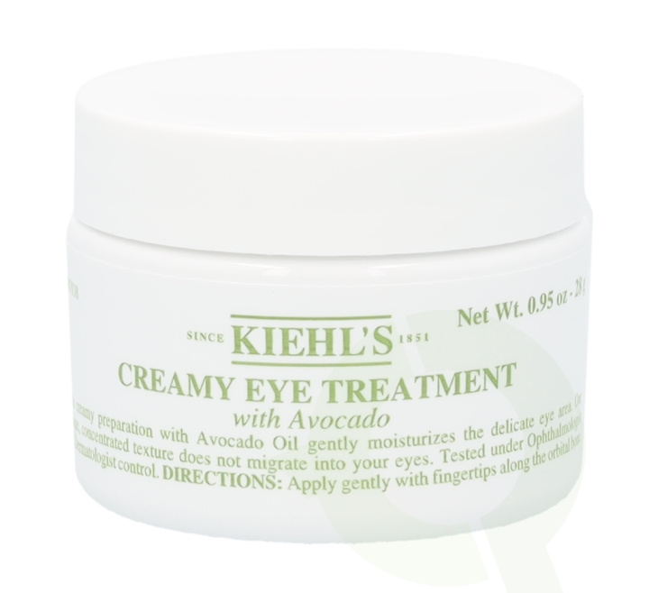 Kiehls Kiehl\'s Creamy Eye Treatment With Avocado 28 ml in de groep BEAUTY & HEALTH / Huidsverzorging / Gezicht / Ogen bij TP E-commerce Nordic AB (C52440)