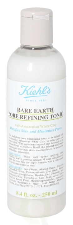 Kiehls Kiehl\'s Rare Earth Pore Refining Tonic 250 ml in de groep BEAUTY & HEALTH / Huidsverzorging / Gezicht / Schoonmaak bij TP E-commerce Nordic AB (C52464)