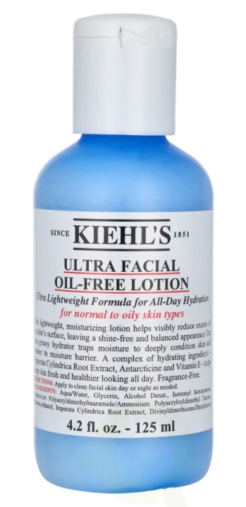 Kiehls Kiehl\'s Ultra Facial Oil-Free Lotion 125 ml For Normal To Oily Skin Types in de groep BEAUTY & HEALTH / Huidsverzorging / Gezicht / Dagcrème bij TP E-commerce Nordic AB (C52481)