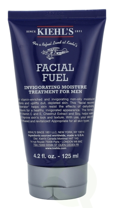 Kiehls Kiehl\'s Men Facial Fuel Energizing Moisture Treatment 125 ml For All Skin Types in de groep BEAUTY & HEALTH / Huidsverzorging / Gezicht / Dagcrème bij TP E-commerce Nordic AB (C52484)