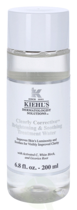 Kiehls Kiehl\'s Clearly Corrective Brighten.&Sooth. Treatment Water 200 ml in de groep BEAUTY & HEALTH / Huidsverzorging / Gezicht / Gezichtswater en Facemist bij TP E-commerce Nordic AB (C52492)