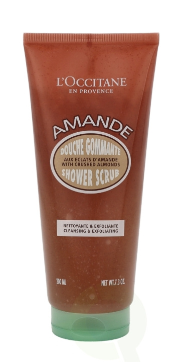 L\'Occitane Almond Shower Scrub 200 ml Cleansing & Exfoliating in de groep BEAUTY & HEALTH / Huidsverzorging / Lichaamsverzorging / Bad- en douchegels bij TP E-commerce Nordic AB (C52518)