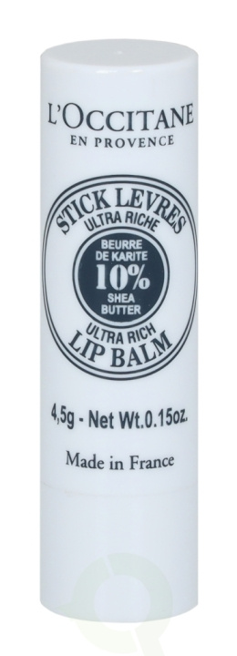 L\'Occitane Shea Butter Lip Balm Stick 4.5 gr Ultra Rich in de groep BEAUTY & HEALTH / Makeup / Lippen / Lippenbalsem bij TP E-commerce Nordic AB (C52528)
