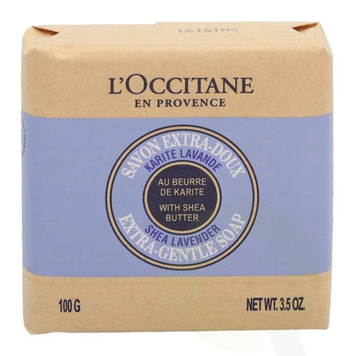 L\'Occitane Extra-Gentle Soap With Shea Butter 100 gr Lavender in de groep BEAUTY & HEALTH / Huidsverzorging / Lichaamsverzorging / Bad- en douchegels bij TP E-commerce Nordic AB (C52561)