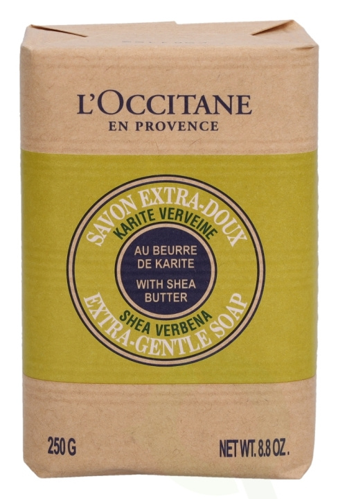 L\'Occitane Extra-Gentle Soap With Shea Butter 250 gr Shea Verbena in de groep BEAUTY & HEALTH / Huidsverzorging / Lichaamsverzorging / Bad- en douchegels bij TP E-commerce Nordic AB (C52562)