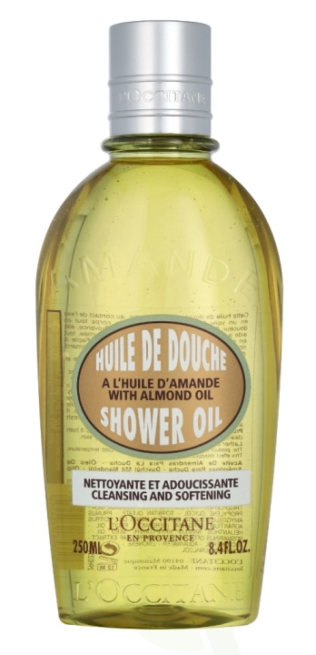 L\'Occitane Almond Cleansing & Softening Shower Oil 250 ml in de groep BEAUTY & HEALTH / Huidsverzorging / Lichaamsverzorging / Bad- en douchegels bij TP E-commerce Nordic AB (C52567)