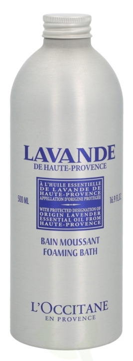 L\'Occitane Lavende Foaming Bath 500 ml With Protected Designation Of Origin Lavender Essential Oil From Haute-Provence in de groep BEAUTY & HEALTH / Huidsverzorging / Lichaamsverzorging / Bad- en douchegels bij TP E-commerce Nordic AB (C52580)
