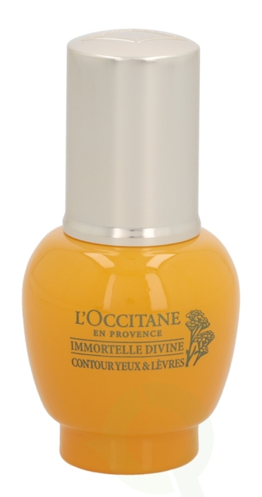 L\'Occitane Immortelle Divine Eye & Lip Contour 15 ml in de groep BEAUTY & HEALTH / Huidsverzorging / Gezicht / Ogen bij TP E-commerce Nordic AB (C52610)