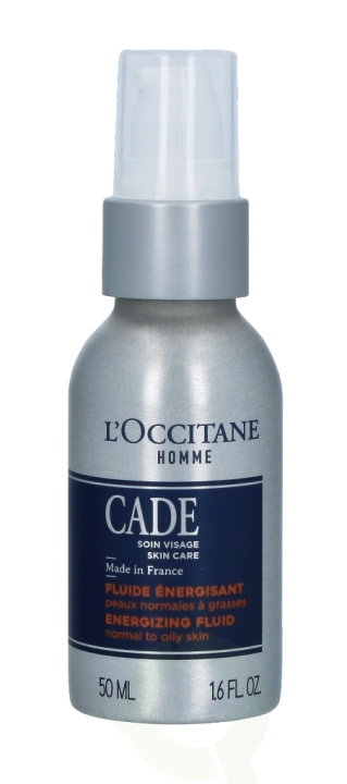 L\'Occitane Homme Cade Energizing Fluid 50 ml in de groep BEAUTY & HEALTH / Huidsverzorging / Gezicht / Gezichtscrèmes bij TP E-commerce Nordic AB (C52619)