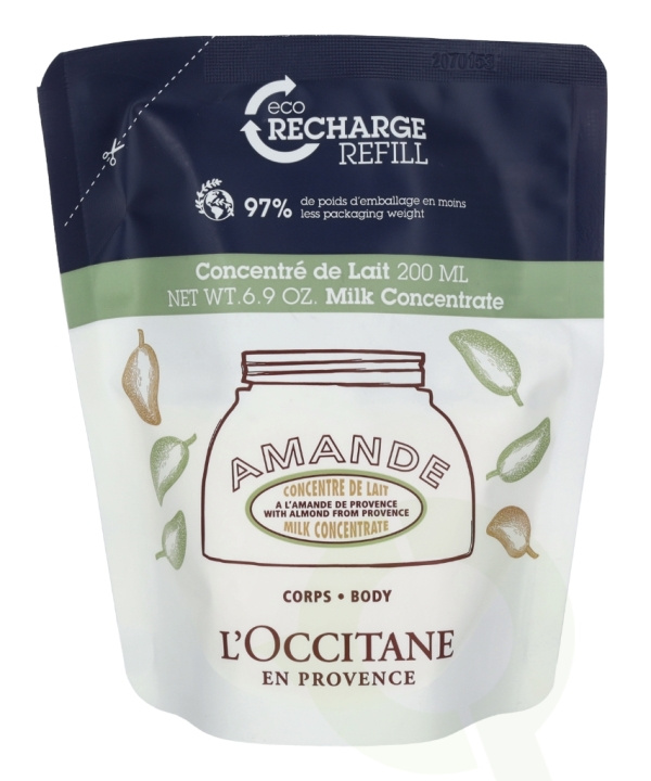 L\'Occitane Almond Milk Concentrate - Refill 200 ml in de groep BEAUTY & HEALTH / Huidsverzorging / Lichaamsverzorging / Body lotion bij TP E-commerce Nordic AB (C52629)
