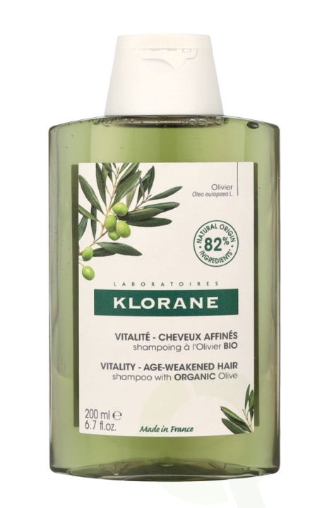 Klorane Vitality Shampoo With Organic Olive 200 ml in de groep BEAUTY & HEALTH / Haar & Styling / Haarverzorging / Shampoo bij TP E-commerce Nordic AB (C52643)